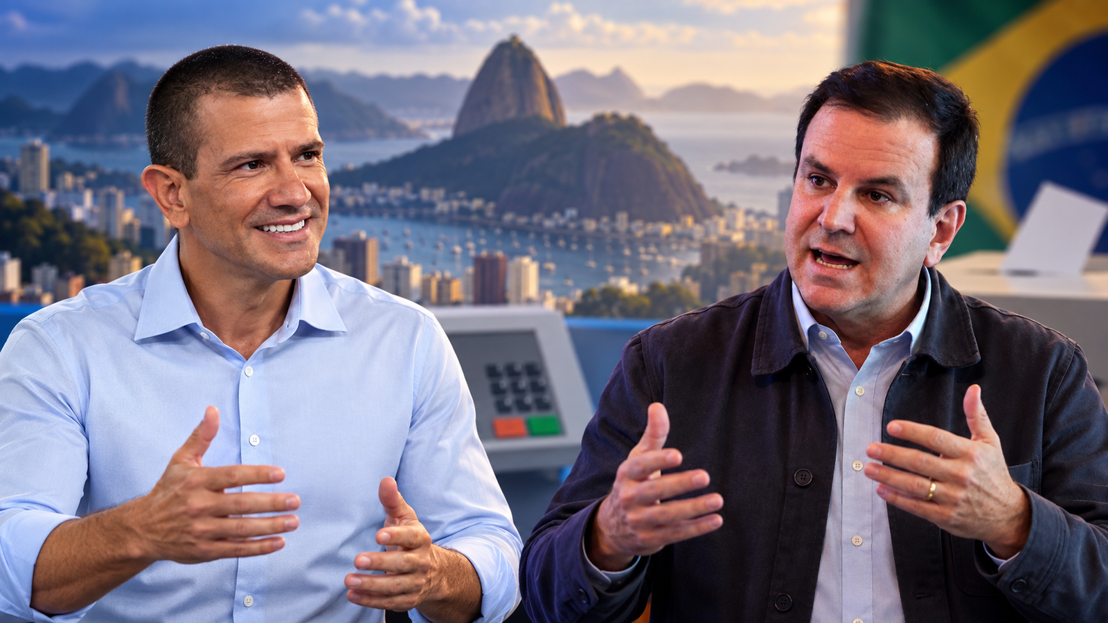 Douglas Ruas surpreende nas urnas e coloca Eduardo Paes diante de segundo turno no Rio