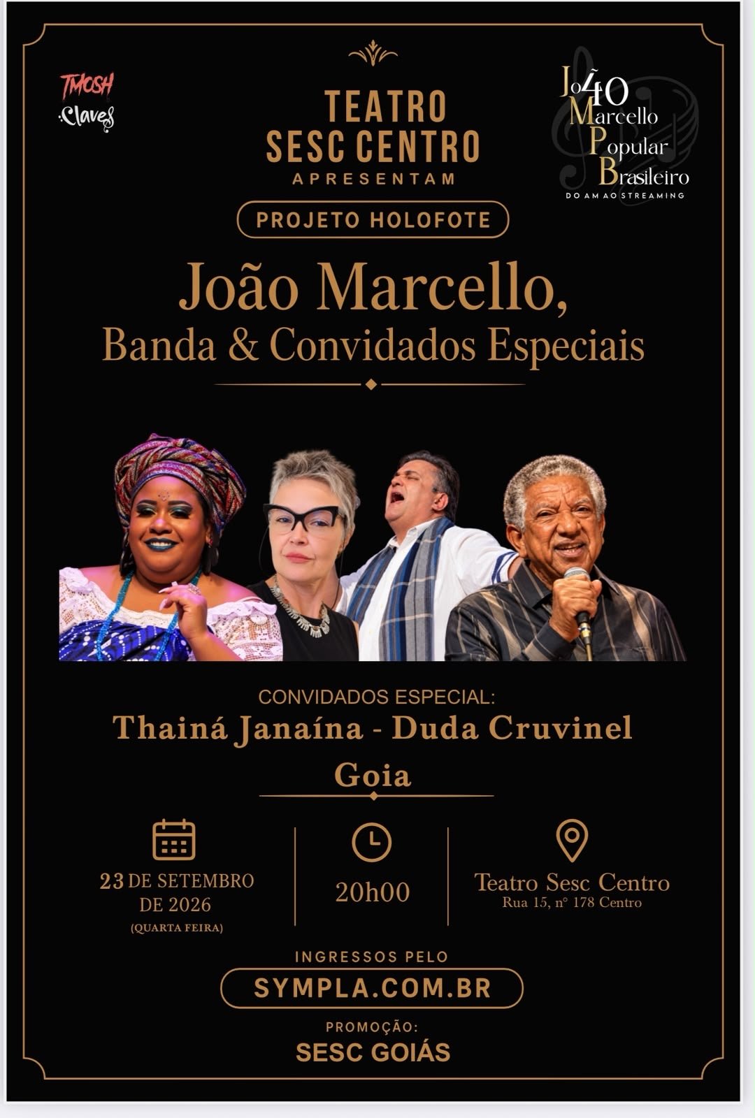 *JMPB - JOÃO MARCELLO POPULAR BRASILEIRO - 40 ANOS - DO AM AO STREAMING*