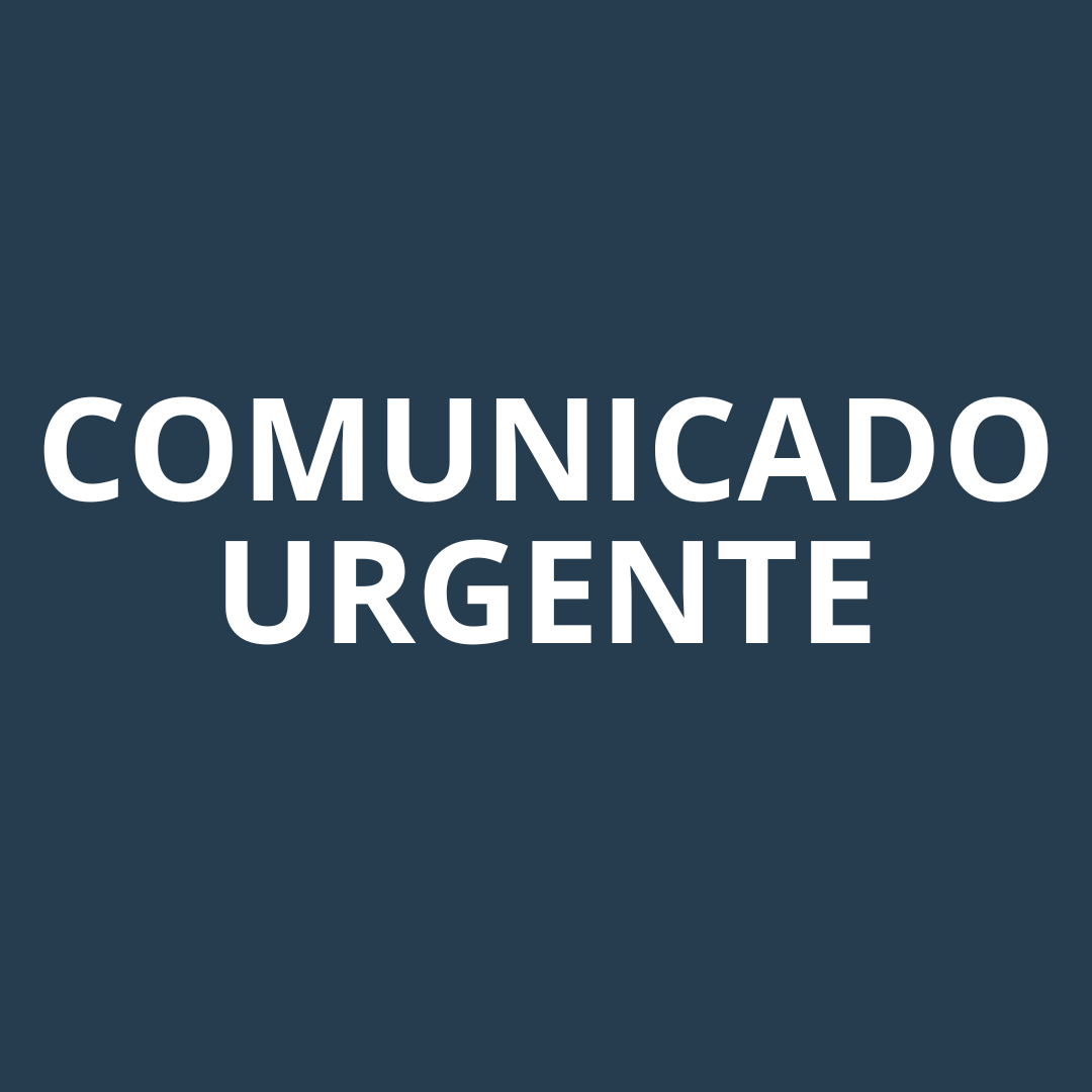 COMUNICADO OFICIAL